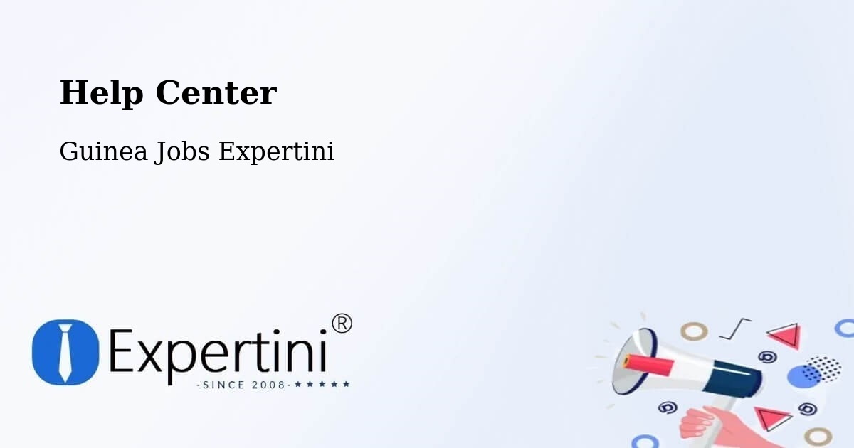 Help Center – Guinea - Guinea Jobs Expertini
