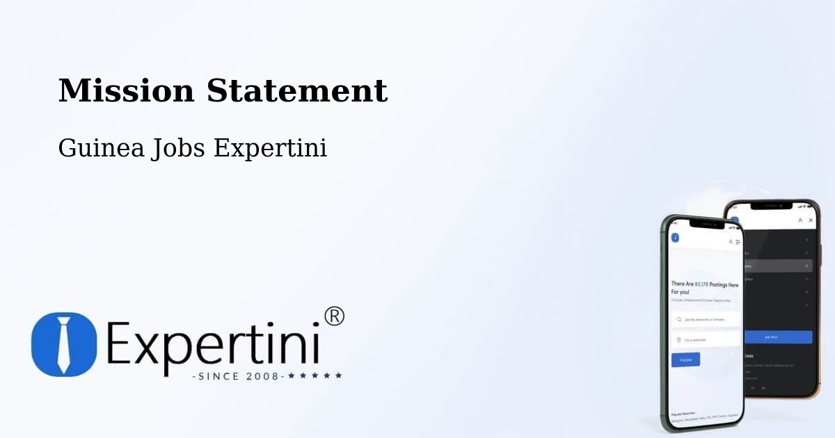 Corporate Mission – Guinea - Guinea Jobs Expertini